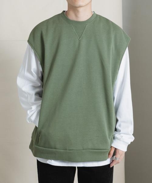 セール 裏毛スウェットベストアンサンブル アイテムズアーバンリサーチ メンズ Items Urbanresearch D Fashion セール 裏毛スウェットベストアンサンブル アイテムズアーバンリサーチ メンズ Items Urbanresearch D Fashion