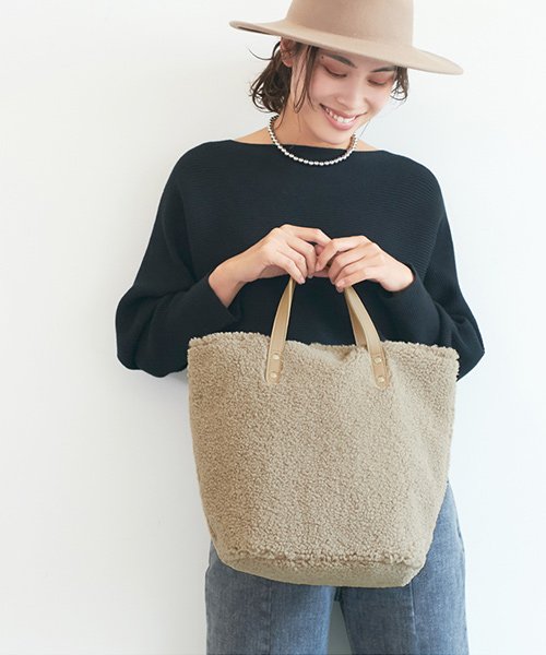 ボアトートバッグ コカ Coca D Fashion ボアトートバッグ コカ Coca D Fashion