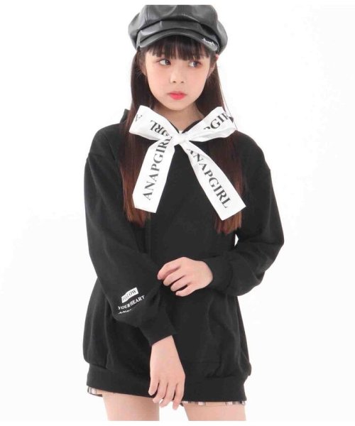 セール ビッグリボンフーディーワンピース アナップガール Anap Girl D Fashion セール ビッグリボンフーディーワンピース アナップガール Anap Girl D Fashion