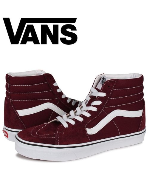 Vans ヴァンズ Sk8 Hi スニーカー メンズ バンズ スケートハイ スケハイ ワイン レッド Vn0a4u3c5u7 ヴァンズ Vans D Fashion