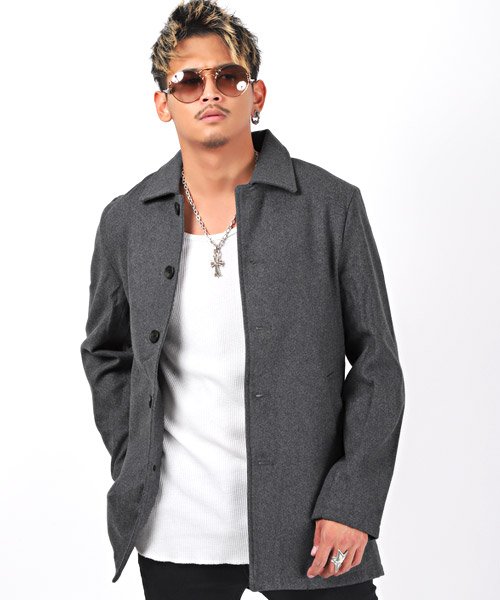 セール15 Off ウールステンカラーコート ステンカラーコート メンズ コート ウール Bitter ビター系 秋冬 ラグスタイル Luxstyle D Fashion セール15 Off ウールステンカラーコート ステンカラーコート メンズ コート ウール Bitter ビター系 秋冬 ラグスタイル Luxstyle D Fashion