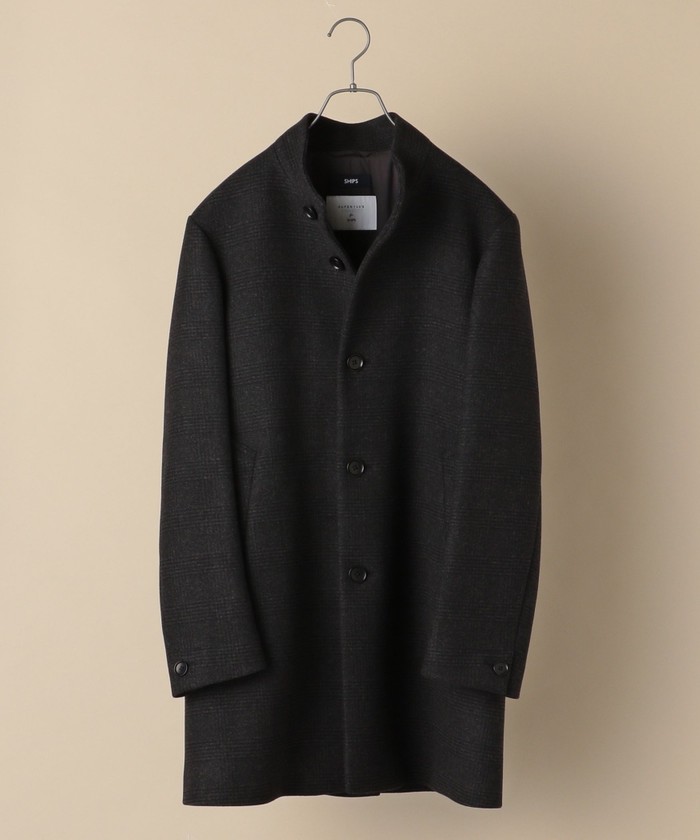ships シップス スーパー140'S WOOLメルトンスタンドカラーコート 楽天市場】【SALE／50%OFF】SHIPS: スーパー140'S 100%WOOL