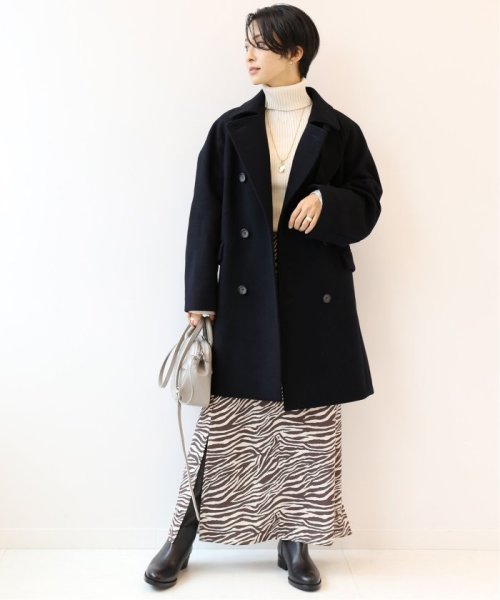 セール 30 Off Wool モッサメルトン Pコート ジャーナルスタンダード レリューム Journal Standard Relume D Fashion