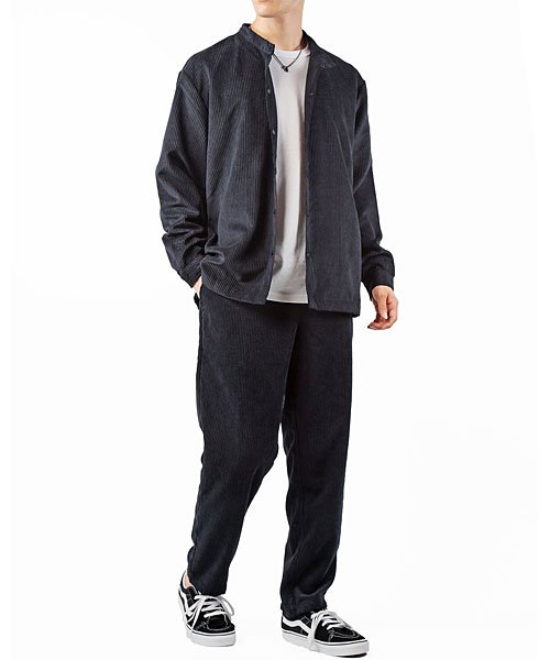 上下セットコーデュロイメンズcpoシャツジャケットシェフパンツセットアップ トップイズム Topism D Fashion 上下セットコーデュロイメンズcpoシャツジャケットシェフパンツセットアップ トップイズム Topism D Fashion