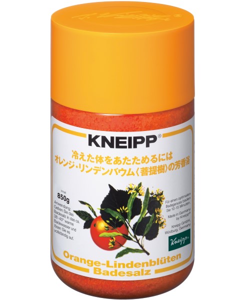 クナイプ 男女兼用 バスソルト オレンジ リンデンバウム KNEIPP 驚きの値段 850