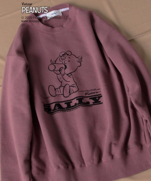 セール Peanuts ピーナッツ 10 0oz ヴィンテージ加工 プリント ビッグシルエット プルオーバー スウェット ノーリーズグッドマン Nolley S Goodman D Fashion