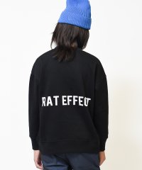 RAT EFFECT/裏起毛バックプリントビッグトレーナー/503590557