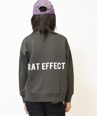 RAT EFFECT/裏起毛バックプリントビッグトレーナー/503590557