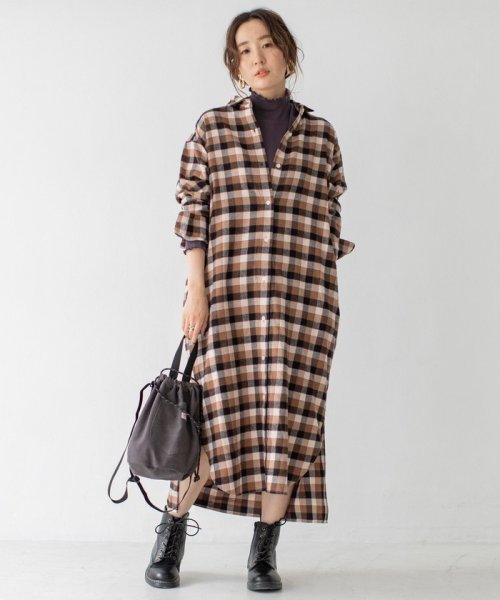 セール 70 Off テキサスコットンチェックネルシャツワンピース ロングワンピース コーエン Coen D Fashion セール 70 Off テキサスコットンチェックネルシャツワンピース ロングワンピース コーエン Coen D Fashion