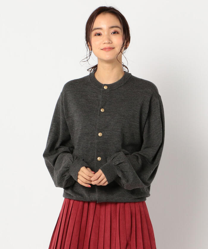 美品】 ORCIVAL / オーチバル | 2020AW | gather sleeve knit