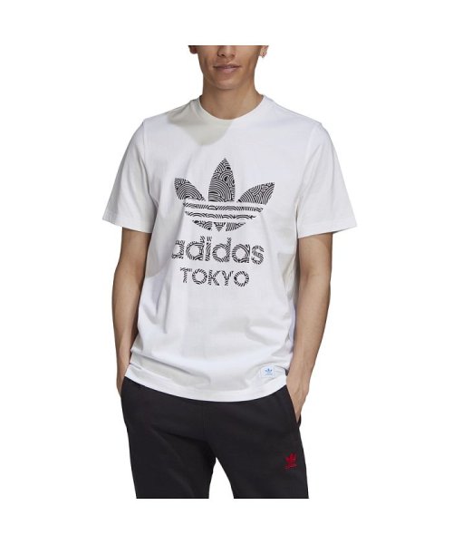 Trefoil Tokyo Tee アディダス オリジナルス Adidas Originals D Fashion Trefoil Tokyo Tee アディダス オリジナルス Adidas Originals D Fashion