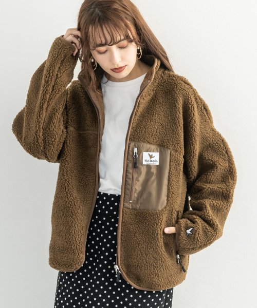 セール Mark Gonzales マークゴンザレス ボアジャケット メンズ レディース フリース ブルゾン アウター カジュアル 防寒 防風 ビッグシルエット ルーズ ロッキーモンロー Rocky Monroe D Fashion セール Mark Gonzales マークゴンザレス ボアジャケット メンズ レディース フリース ブルゾン アウター カジュアル 防寒 防風 ビッグシルエット ルーズ ロッキーモンロー Rocky Monroe D Fashion