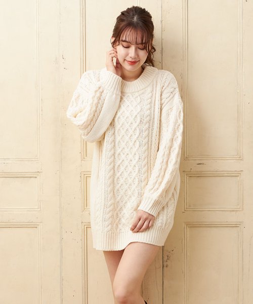 セール 61 Off ケーブルニットワンピース アラマンダ Allamanda D Fashion セール 61 Off ケーブルニットワンピース アラマンダ Allamanda D Fashion