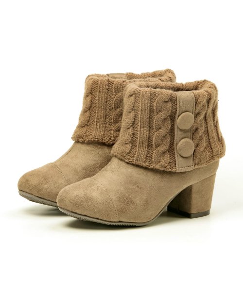 セール30 Off ブーツ 子供 キッズ ジュニア 女の子 ニットブーツ ココア Cocoa チャンキーヒール Jn5n1 フットプレイス Foot Place D Fashion セール30 Off ブーツ 子供 キッズ ジュニア 女の子 ニットブーツ ココア Cocoa チャンキーヒール Jn5n1 フットプレイス Foot Place D Fashion