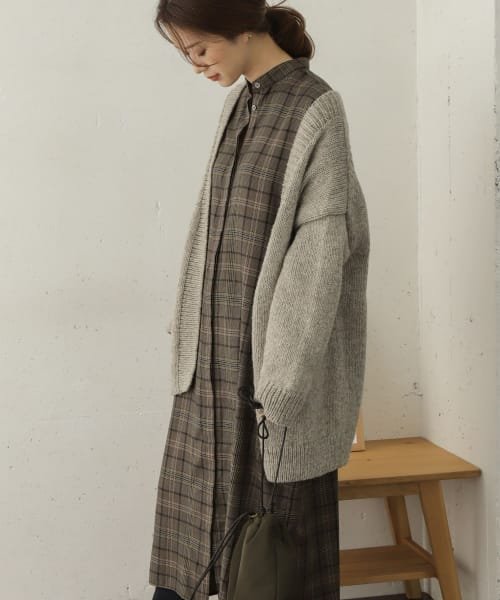 予約 チェックシャツワンピース アーバンリサーチドアーズ Urban Research Doors D Fashion