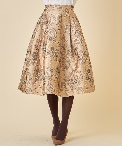 Tvドラマ着用 ジャガードフラワーフレアスカート トッコクローゼット Tocco Closet D Fashion Tvドラマ着用 ジャガードフラワーフレアスカート トッコクローゼット Tocco Closet D Fashion