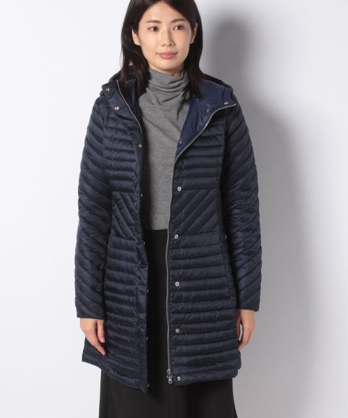 セール コンパクトミドル丈フード付きダウンジャケット ベネトン レディース Benetton Women D Fashion セール コンパクトミドル丈フード付きダウンジャケット ベネトン レディース Benetton Women D Fashion