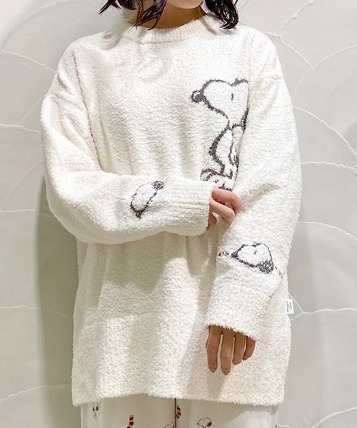 Peanuts ジャガードプルオーバー Gelato Pique Gelato Pique D Fashion