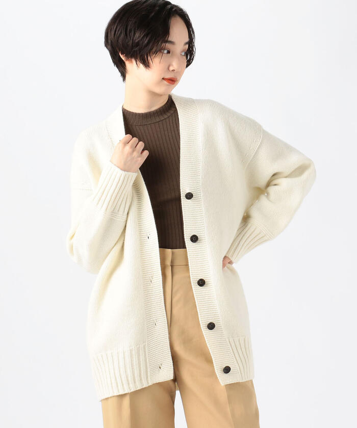 セール 30%OFF】ジーロンラムズウール Vネックカーディガン セール 30%OFF】ジーロンラムズウール Vネックカーディガン