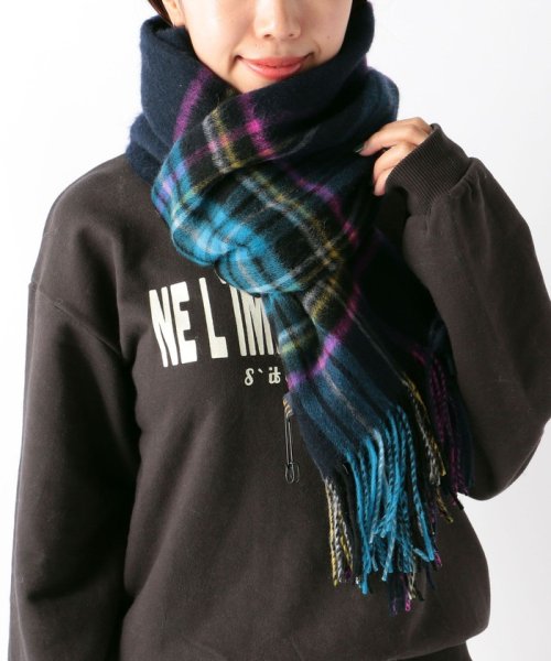 TWEED MILL: チェック ストール(503635326) | シップス エニィ ウィメンズ(SHIPS any WOMENS) - d  fashion