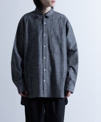 Nylaus/ビッグシルエット ロングスリーブ シャンブレールーズシャツ/503636726