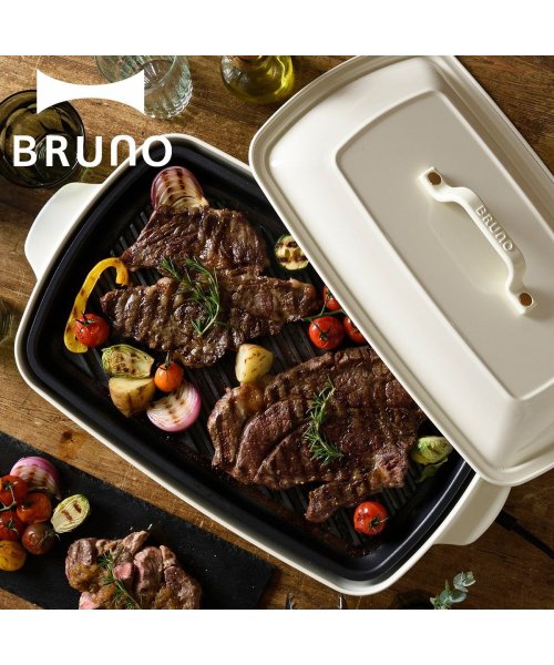 クーポン Bruno ブルーノ ホットプレート 焼肉 ホットプレート グランデサイズ用 オプション プレート 大型 大きい 大きめ 料理 パーティ キッチン 家電 ブラッ ブルーノ Bruno D Fashion