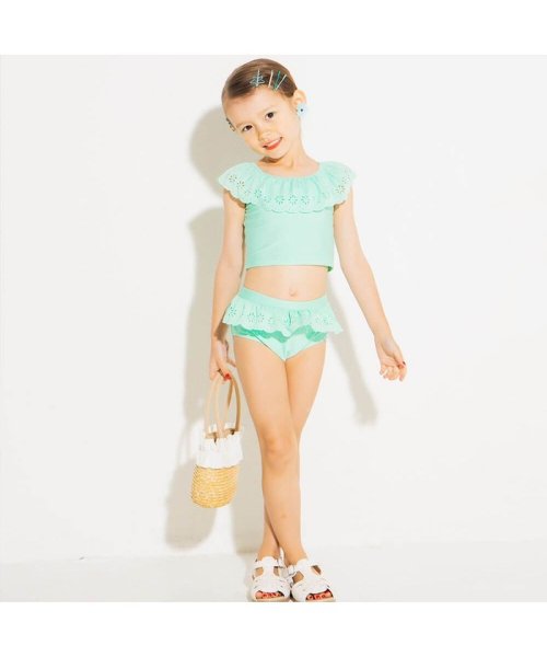 クーポン セール 50 Off 花柄パンチングビキニ ブランシェス Branshes D Fashion クーポン セール 50 Off 花柄パンチングビキニ ブランシェス Branshes D Fashion