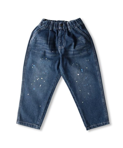 セール ペンキ加工デニムロングパンツ ラッドチャップ Radchap D Fashion