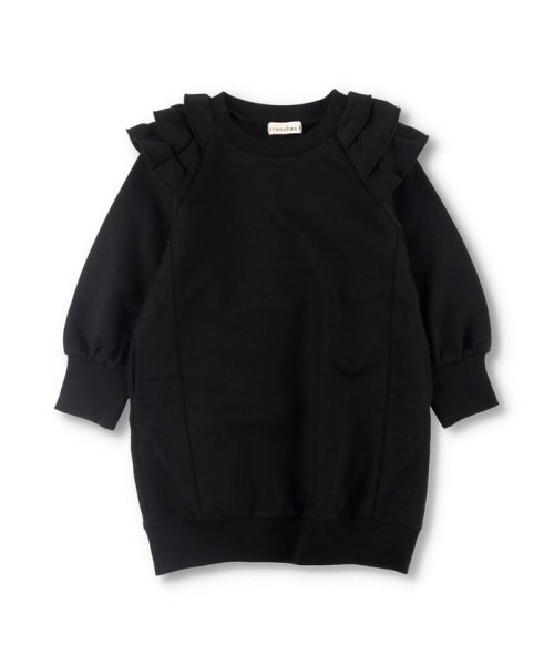 セール 肩フリル長袖ワンピース ブランシェス Branshes D Fashion セール 肩フリル長袖ワンピース ブランシェス Branshes D Fashion