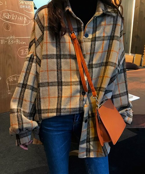 セール22 Off チェックシャツ レディース 長袖 ネルシャツ 春秋冬 カジュアル 開襟シャツ 韓国風 シャツ ブラウス お洒落 トップス 羽織り ミニミニストア Miniministore D Fashion