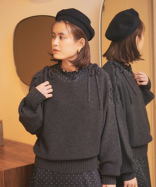 セール レースアップニット ルージュヴィフラクレ Rouge Vif La Cle D Fashion