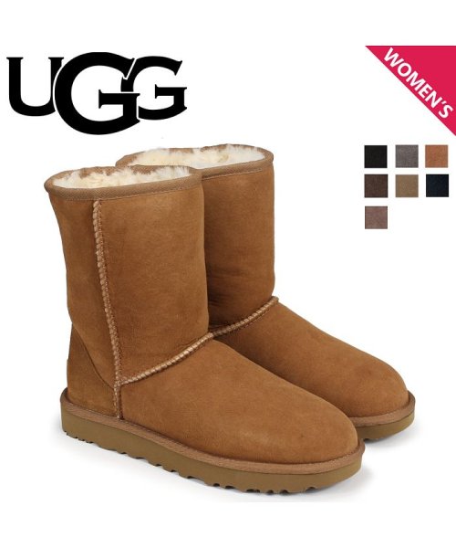 UGG アグ ムートン ブーツ クラシック ショート 2 WOMENS CLASSIC SHORT II 1016223  レディース(503018335) | アグ(UGG) - d fashion