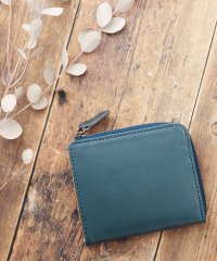 feee/フィー feee 二つ折り財布 栃木レザー 本革 日本製 短財布 L字ファスナー 財布 薄い feee フィー ブランド ミニ財布 コンパクト シンプル おしゃ/503641673