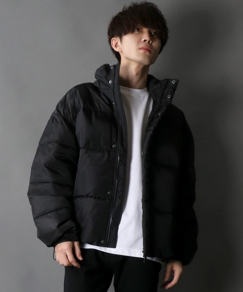 セール】【SITRY】別注 WIDE FIBER DOWN JACKET/フード収納可能 ワイド