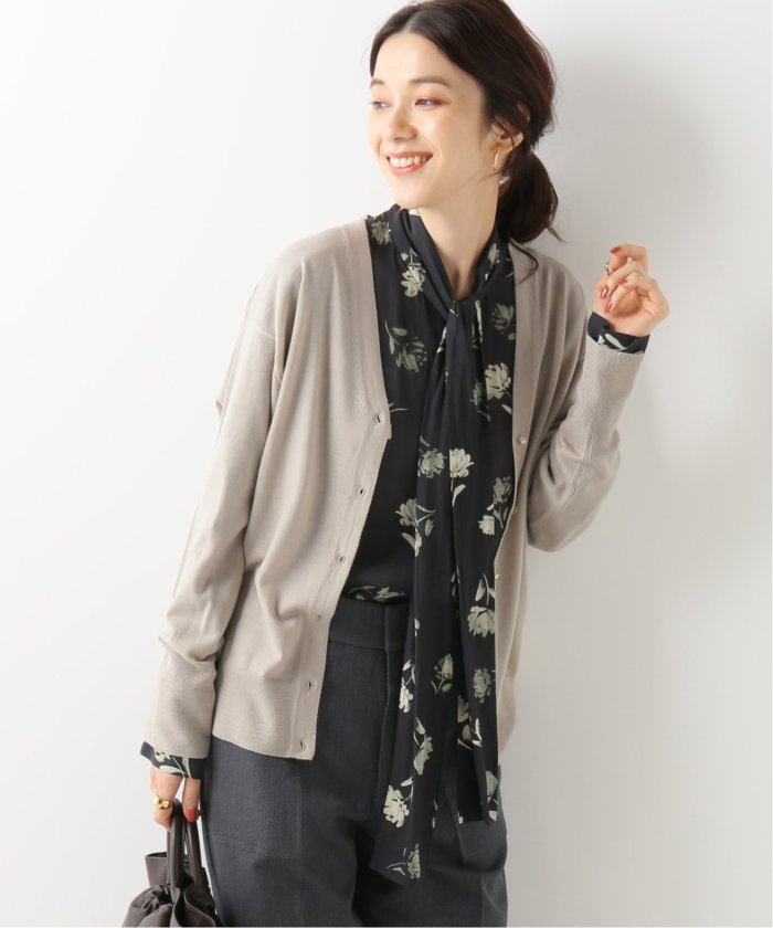 正規品 【新品】IENA ALBA パープル Vネックカーディガン - シャツ ...