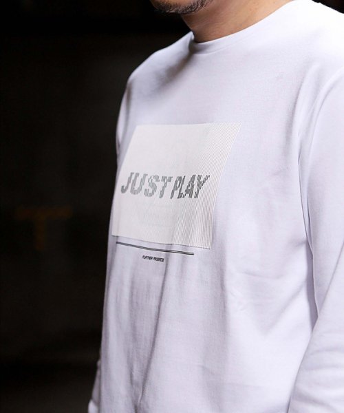 Just Play 立体 ３d ラバープリントロングスリーブtシャツ ラトルトラップ Rattle Trap D Fashion