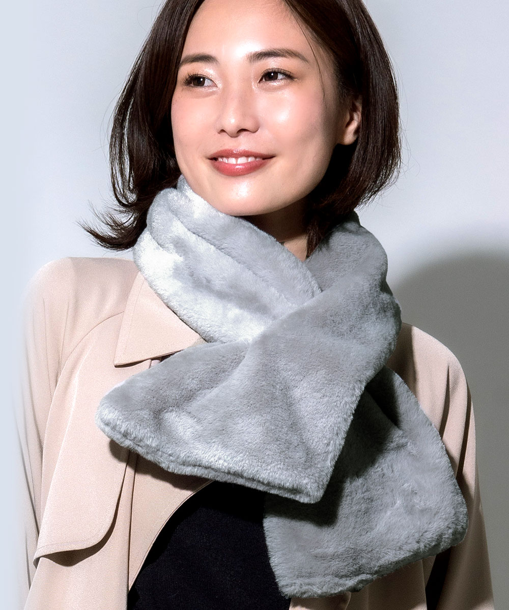 半額品 すずらん様専用♡ボアマフラー ティペット cosmetologiauba.com