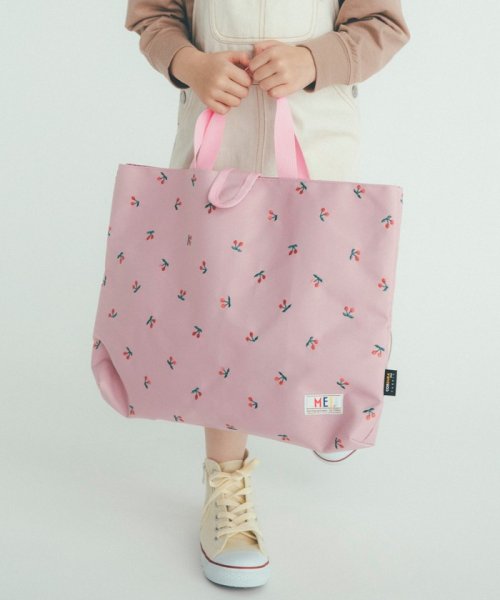 別注 Mei メイ レッスントート チェリー グリーンレーベルリラクシング キッズ Green Label Relaxing Kids D Fashion