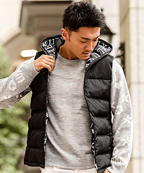新品　J.PRESS レッドレーベル ツイード ダウンベスト ベージュ　￼￼L J.PRESS YORK STREET ベスト ジレ 「UNISEX」チルデンニット