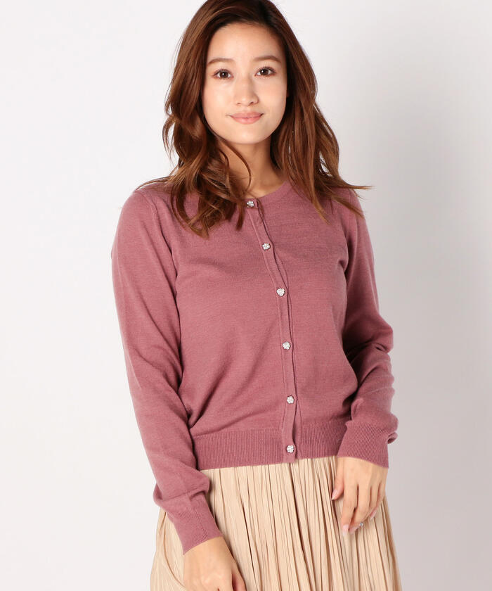 MISCH MASCH - ミッシュマッシュ　カーディガン ベーシックビジューカーデ/MM418406 – MISCH MASCH|31 Sons de mode