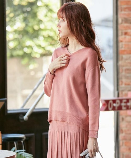 ナチュラルさんにおすすめ 骨格タイプ別 Vネック ニット エニスィス 大きいサイズ Any Sis L D Fashion ナチュラルさんにおすすめ 骨格タイプ別 Vネック ニット エニスィス 大きいサイズ Any Sis L D Fashion