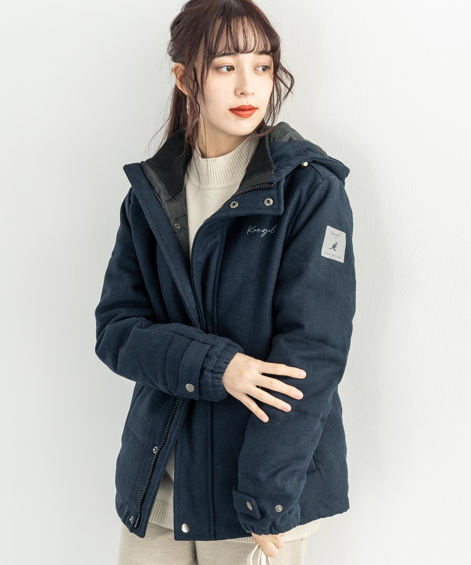 クーポン】KANGOL カンゴール 別注 ダウンジャケット メンズ
