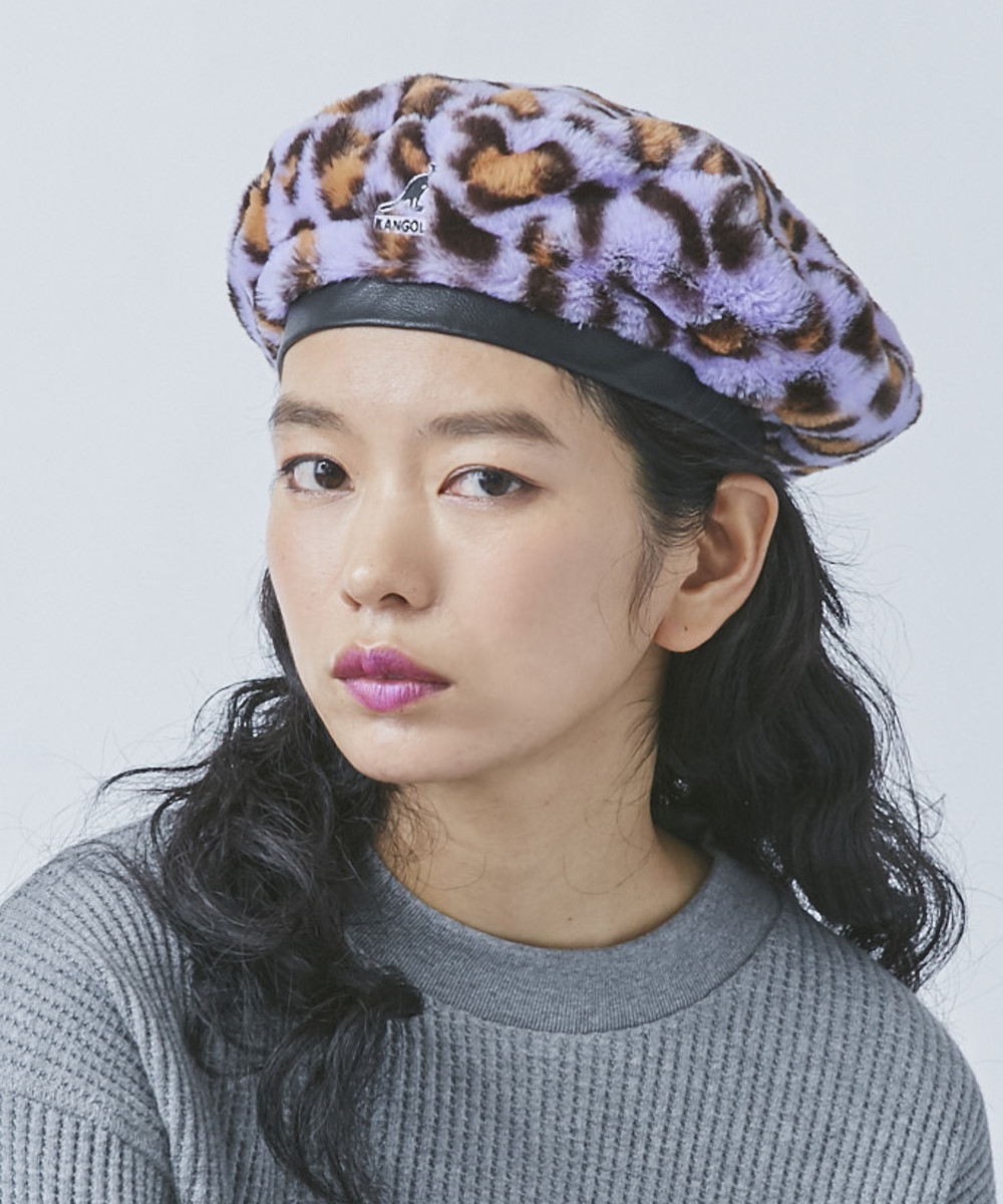 カンゴール KANGOL KANGOL Faux Fur Beret(503657693) | KANGOL