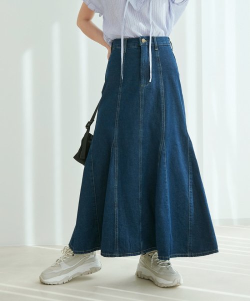 Daily Use デニムマーメイドスカート Web限定 ビス Vis D Fashion Daily Use デニムマーメイドスカート Web限定 ビス Vis D Fashion