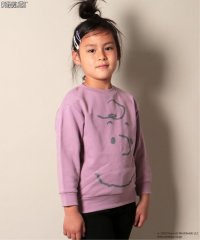 ikka kids/【キッズ】PEANUTSチャーリーブラウンフェイスビッグスウェット(120〜150cm)/503660260