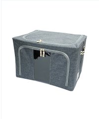 En Fance/アンファンス EN FANCE スタッキング窓付き収納ボックス （66L） グレー/503652163