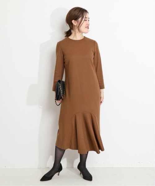 予約 ジャージフロントフレアワンピース ヴェルメイユ パー イエナ Vermeil Par Iena D Fashion