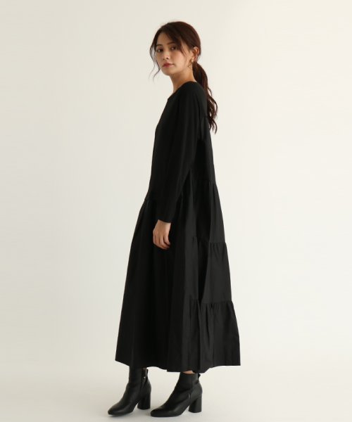 セール 40 Off Scotclub スコットクラブ 手洗い可 バックティアードレイヤードワンピース スコットクラブ Scotclub D Fashion