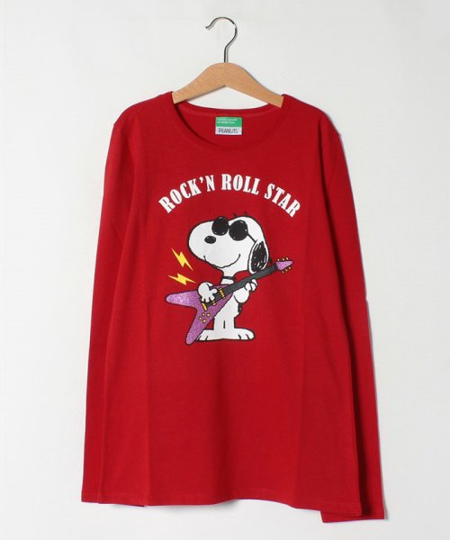 セール59 Off スヌーピー Snoopy コラボ ロックバンドtシャツ カットソー ユナイテッド カラーズ オブ ベネトン ガールズ Benetton United Colors Of Benetton Girls D Fashion セール59 Off スヌーピー Snoopy コラボ ロックバンドtシャツ カットソー ユナイテッド カラーズ オブ ベネトン ガールズ Benetton United Colors Of Benetton Girls D Fashion