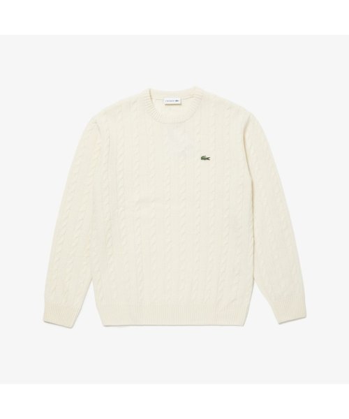ケーブル編みニットセーター ラコステ メンズ Lacoste Mens D Fashion ケーブル編みニットセーター ラコステ メンズ Lacoste Mens D Fashion